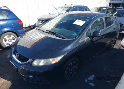 2013 Honda Civic Ex from USA, damaged, VIN 19XFB2F89DE223177